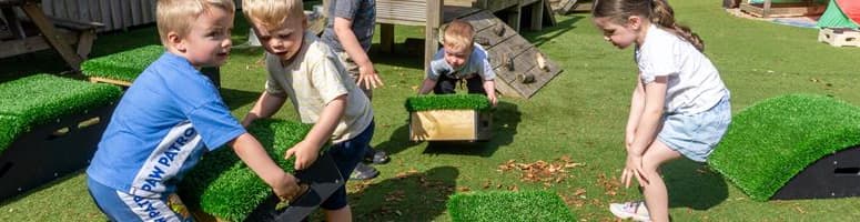 Active Play Resources at Kindred White Post Nursery